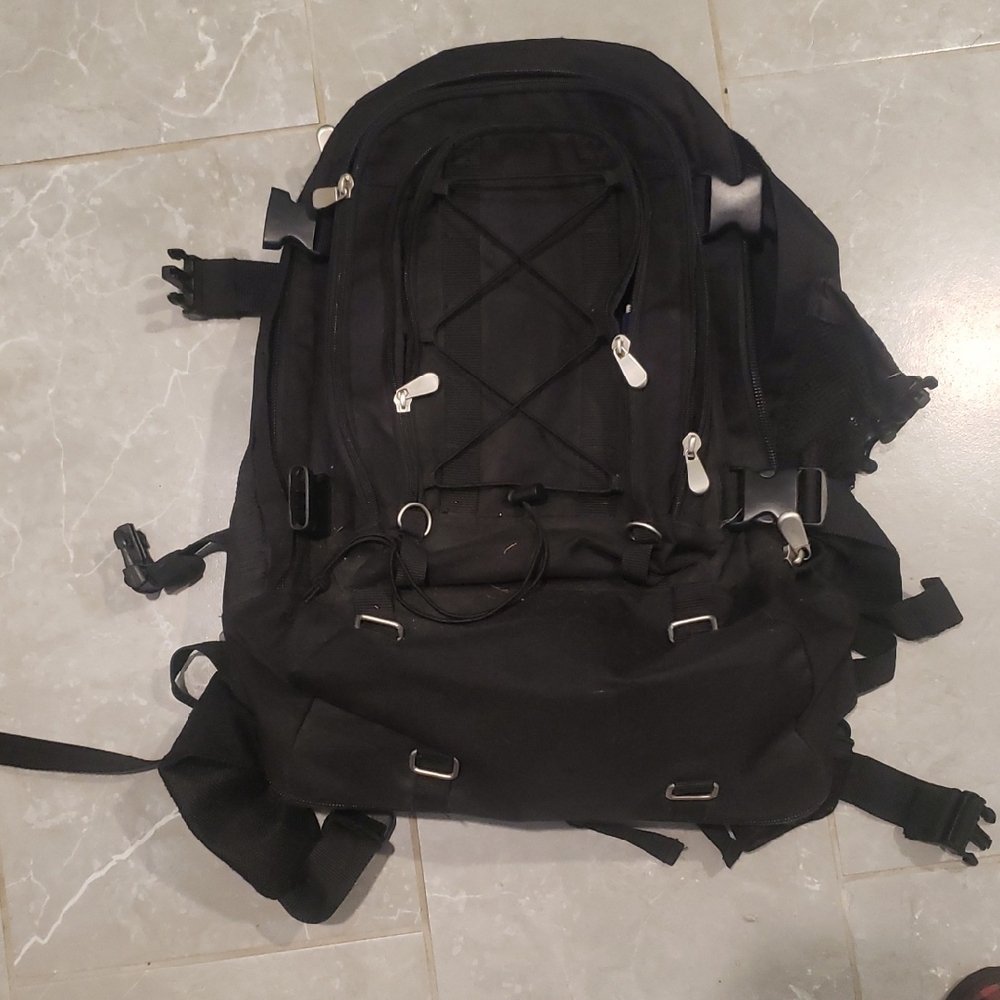 Black Backpack for Men